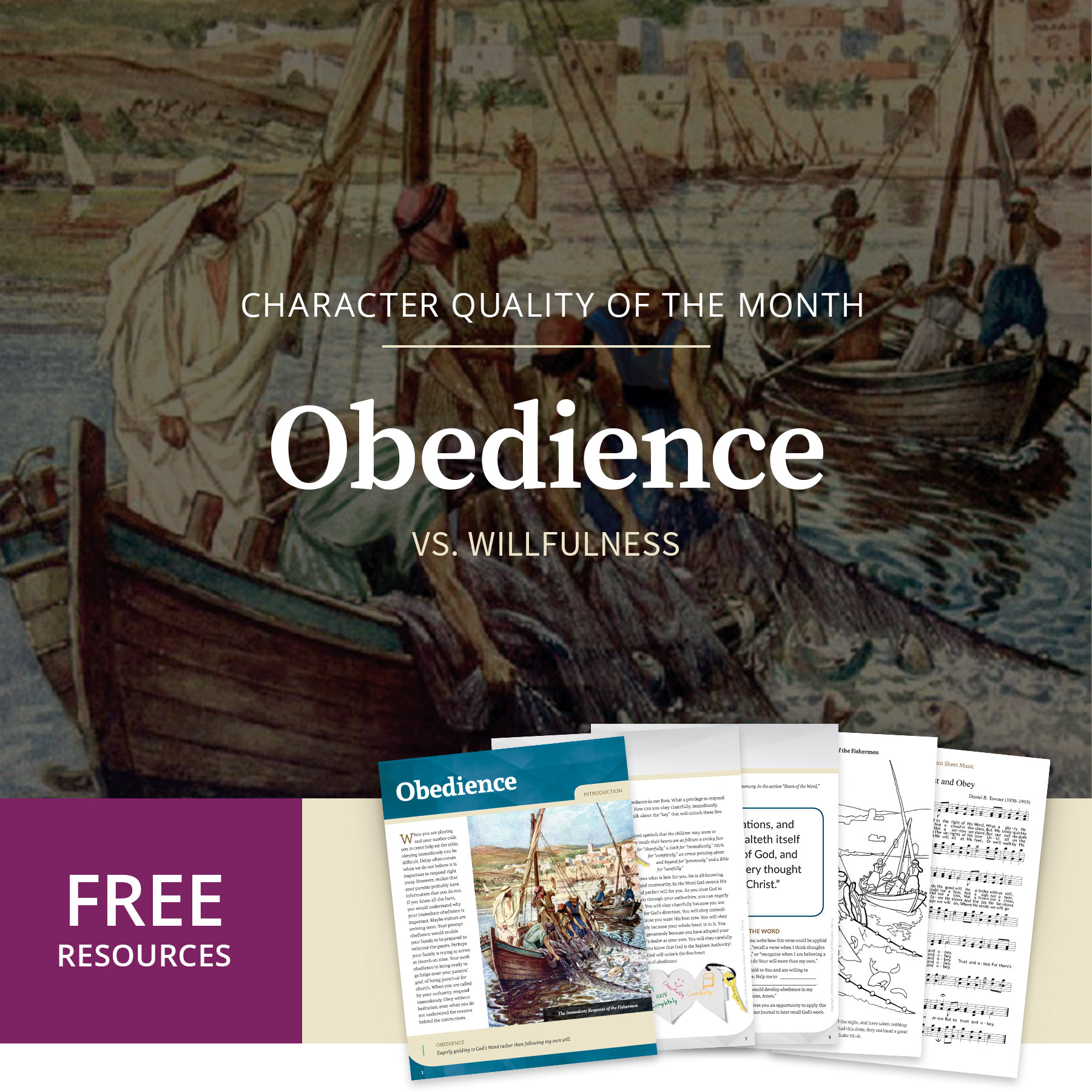 Obedience Free Resources for October 2022