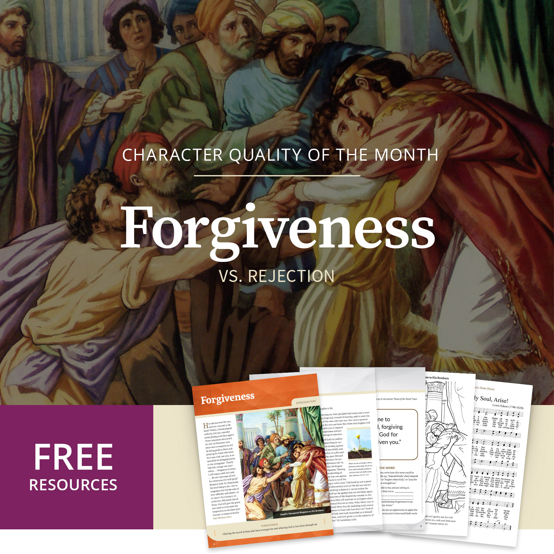 Forgiveness Free Resources for February 2022