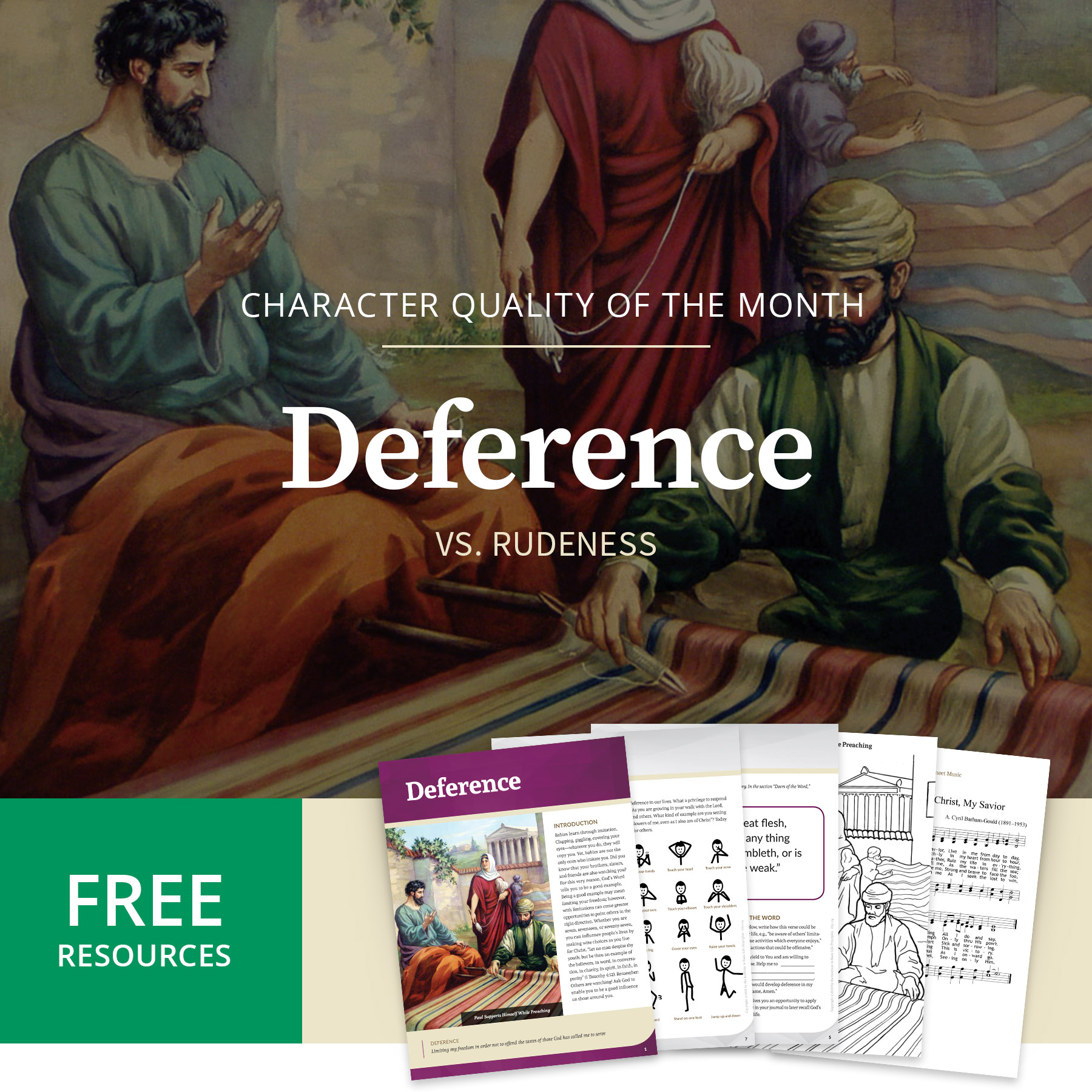 Deference Free Resources for August 2022