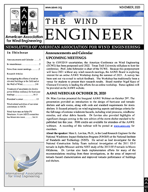 The Wind Engineer Newsletter