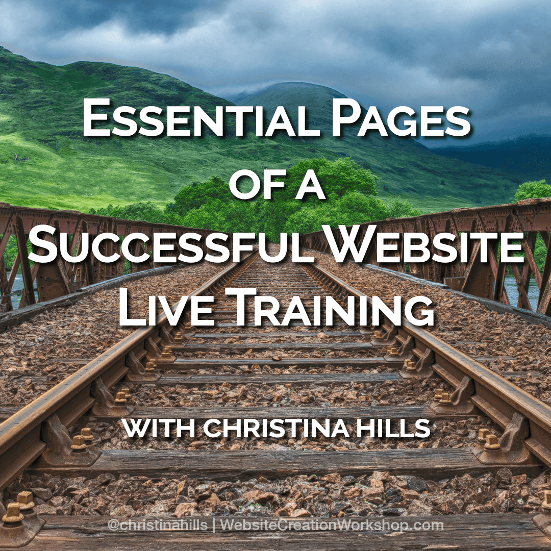 Essential Pages of a Successful Website - checklist