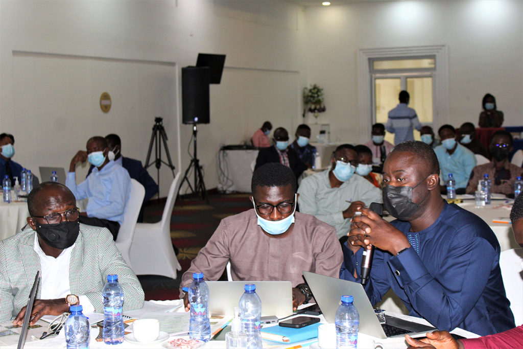 From left to right: Hon. Emmanuel Agyei Anhwere, MP Atwima Nwabiagya South Constituency, Ashanti Region; Williams Atakora, FERARI Program Coordinator; and Hon. Dr. Godfred Seidu Jasaw, MP for East Region