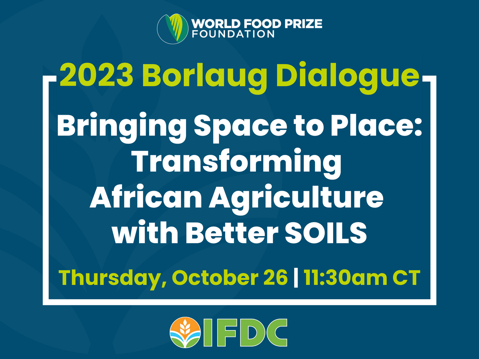 Borlaug dialogue breakout session graphic