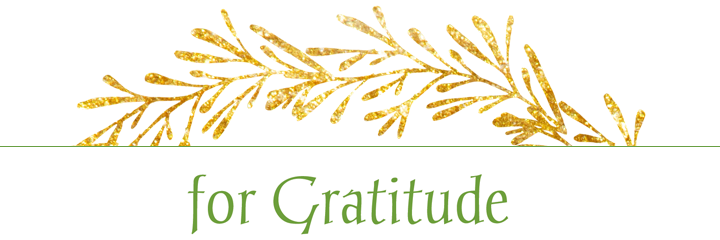 For Gratitude Banner