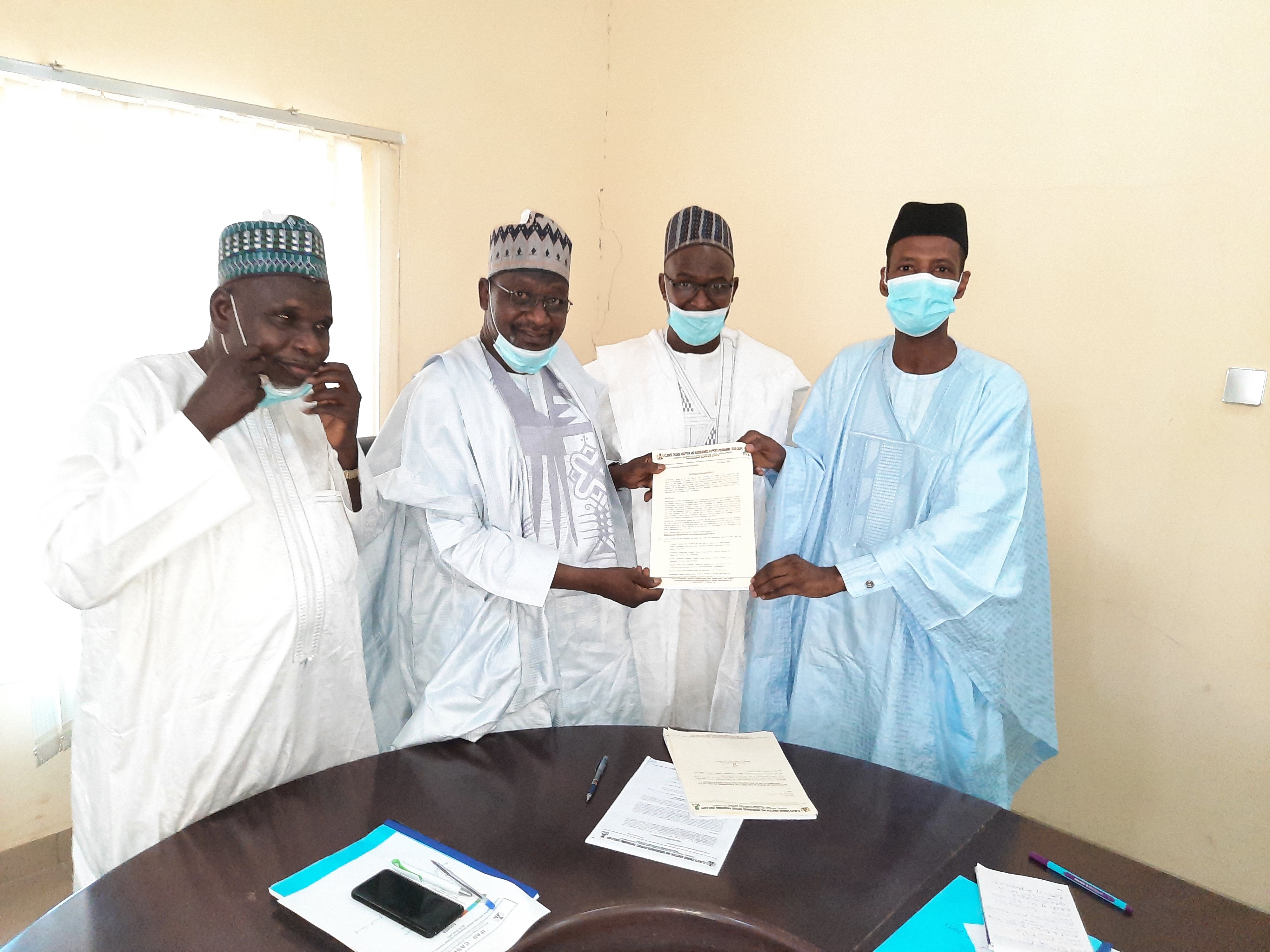 IFAD-CASP Signing at Katsina
