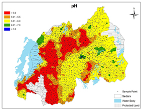Rwanda Sample Map