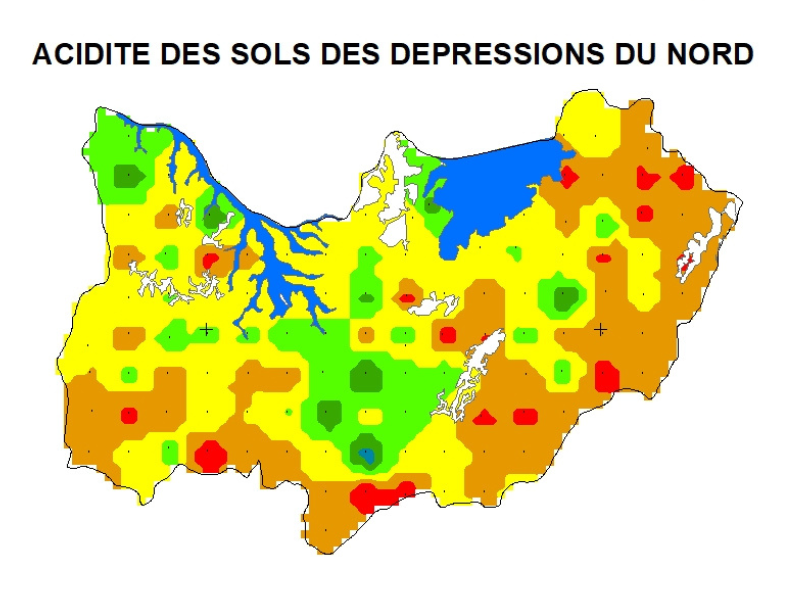 Burundi soil acidity map