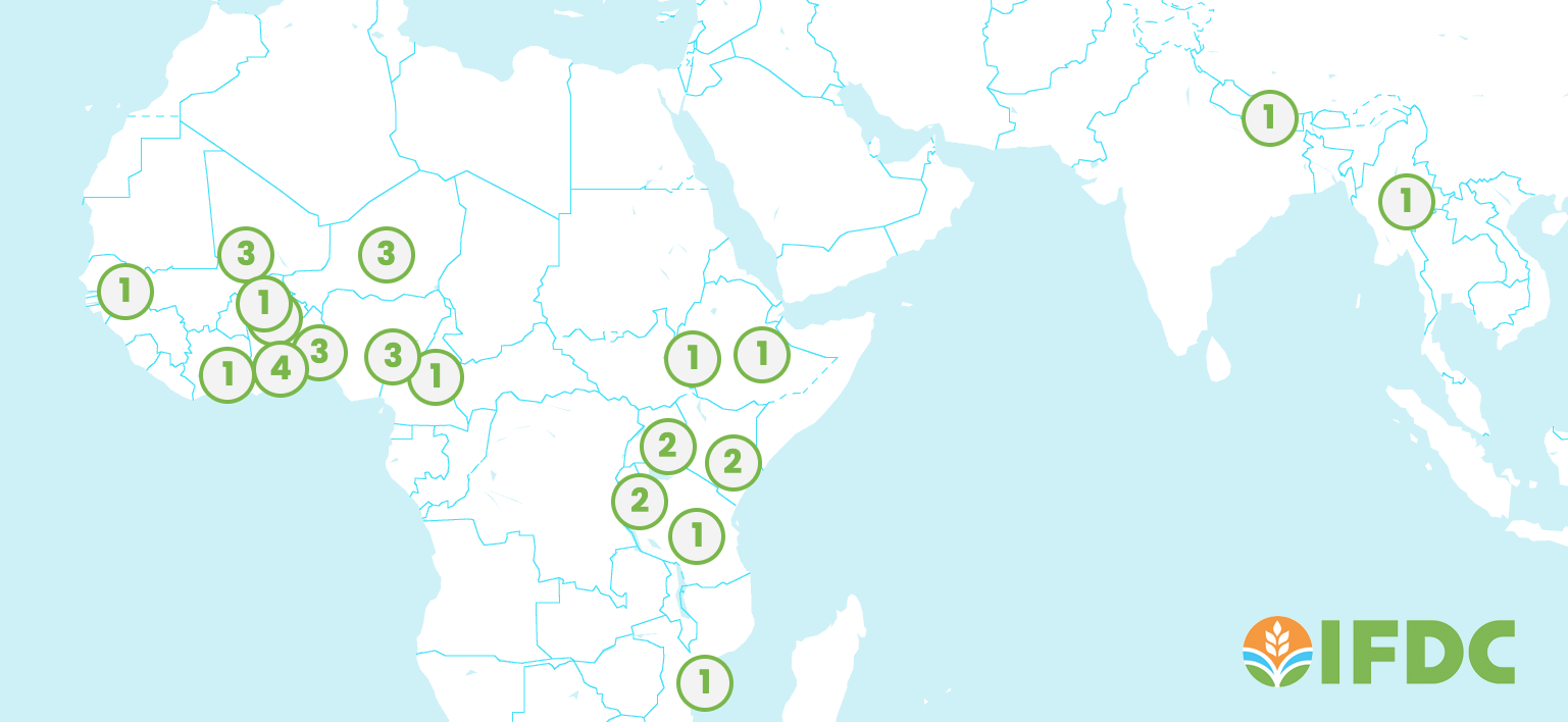 IFDC Project Map
