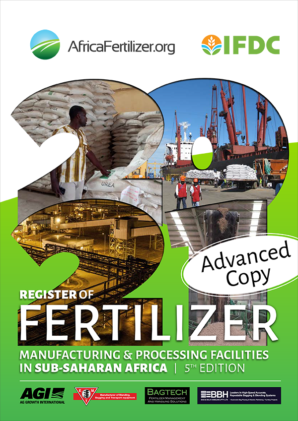 AFO Register of Fertilizer Plants 2021 Cover