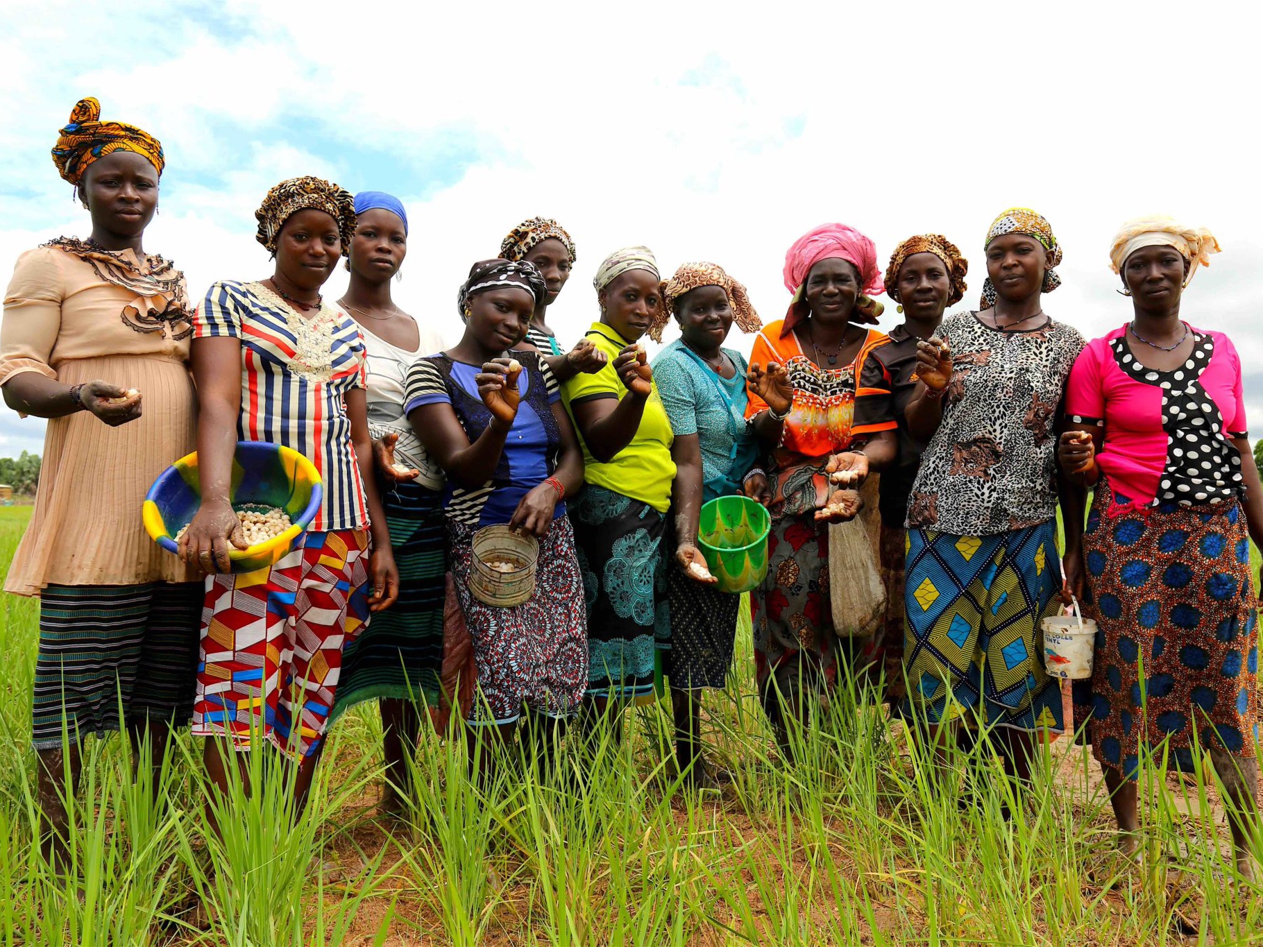 Picture of female farmers in Mali