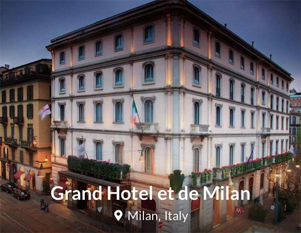Grand Hotel et de Milan