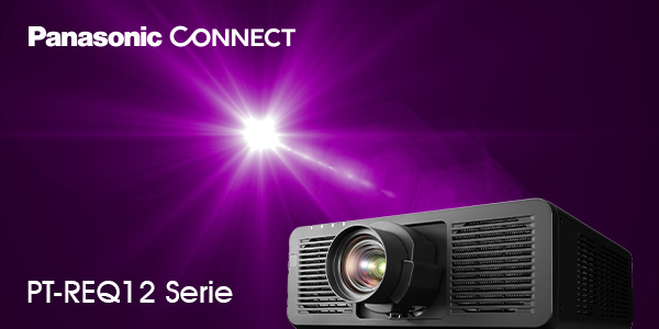 Die neue 4K 1-Chip DLP Projektor Serie PT-REQ12