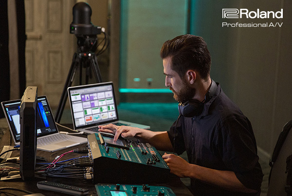 Arbeitssituation mit VR-50HDmk2