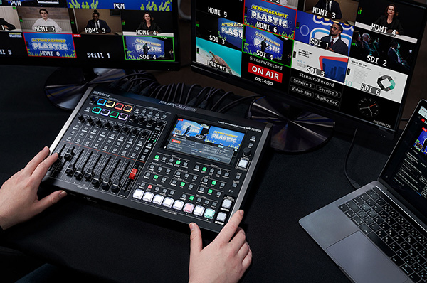 Arbeitssituation mit VR-120HD