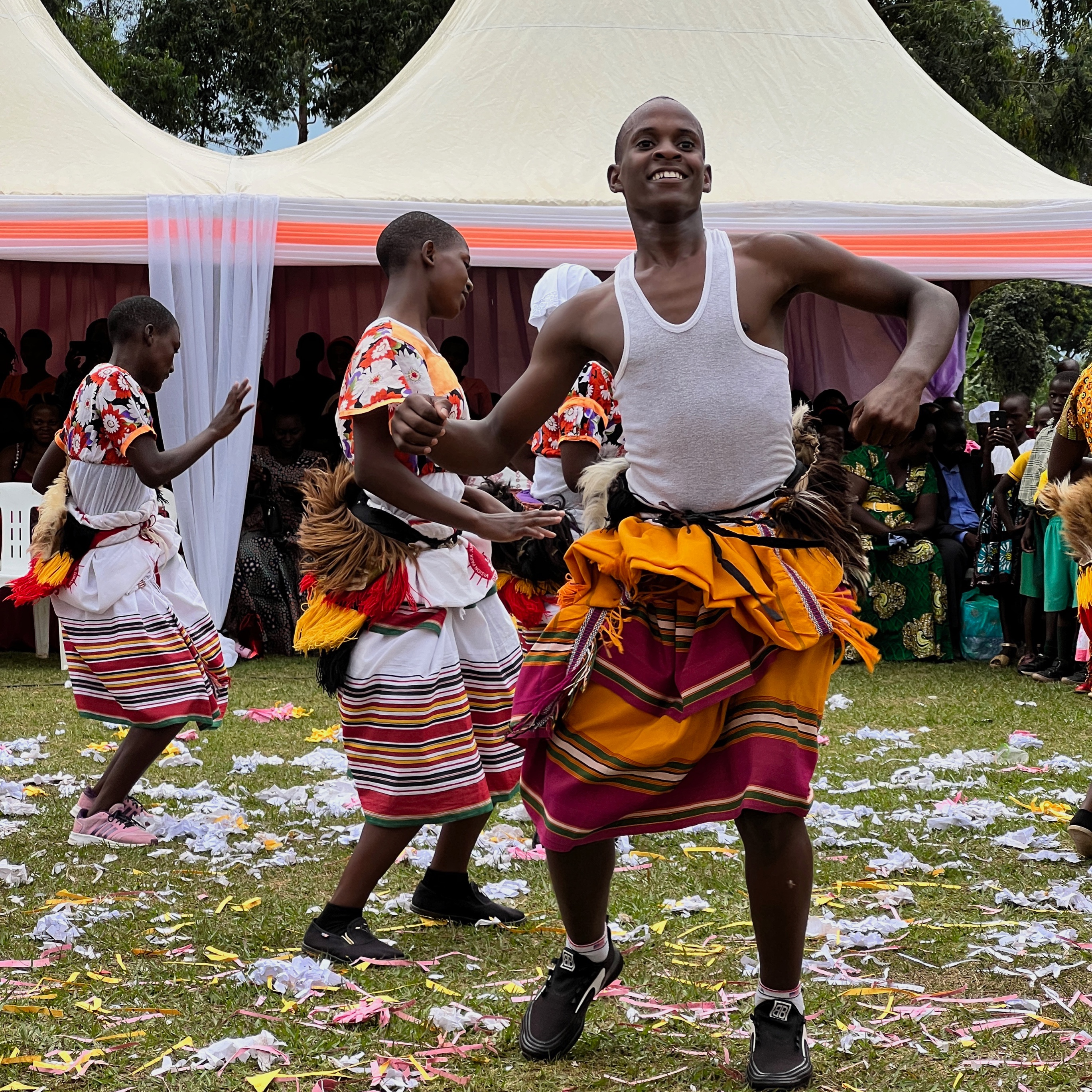 Traditional Buganda dancing 