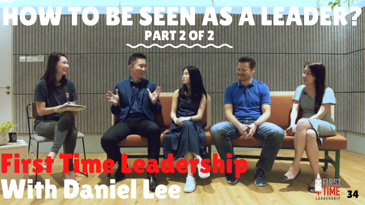 How to be seen as a leader part 2 of 2
