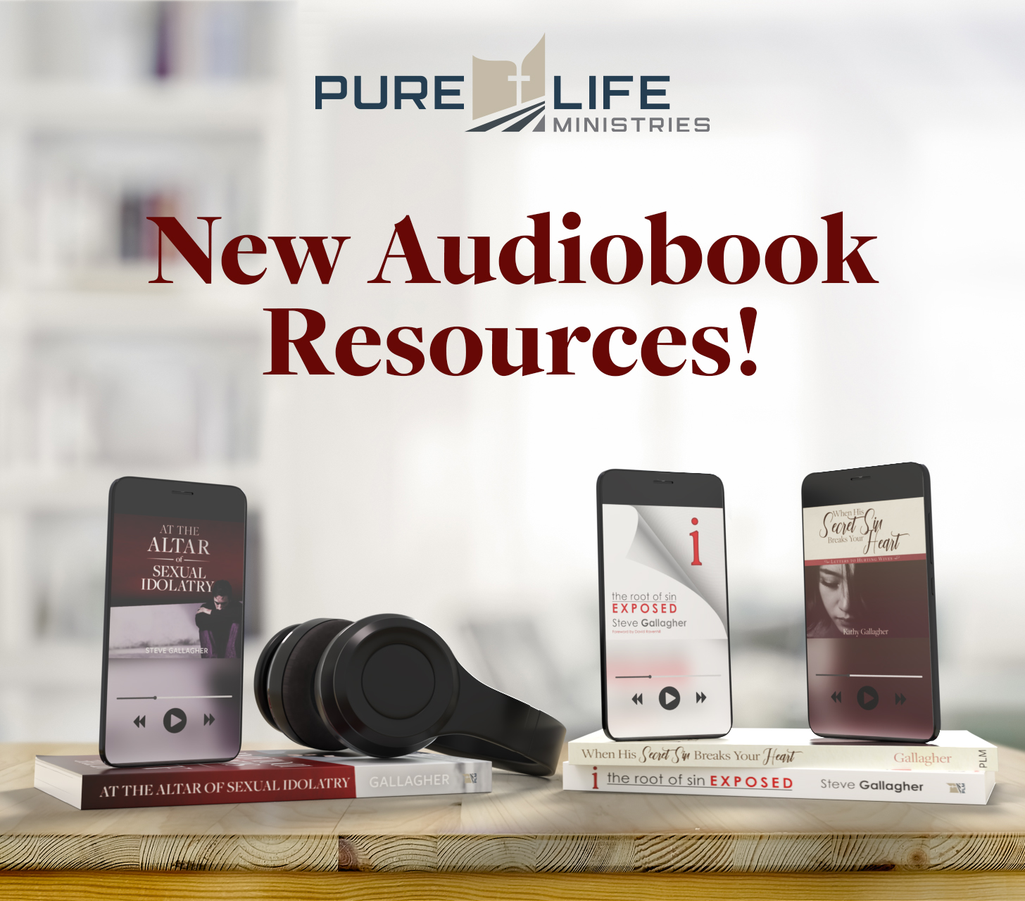 Pure Life Ministries New Audiobook Resources!